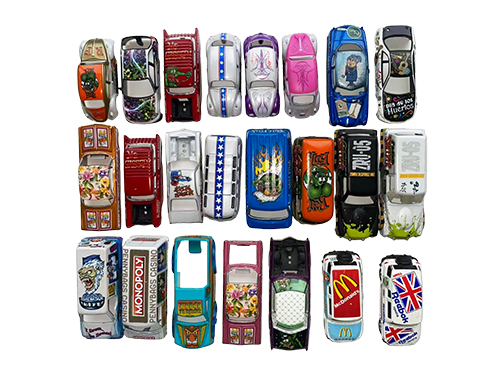 Toy model water sticker
